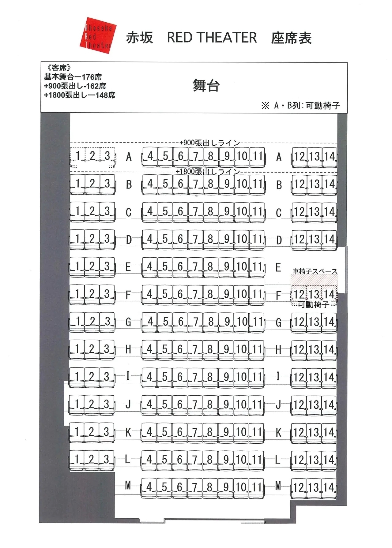 座席表